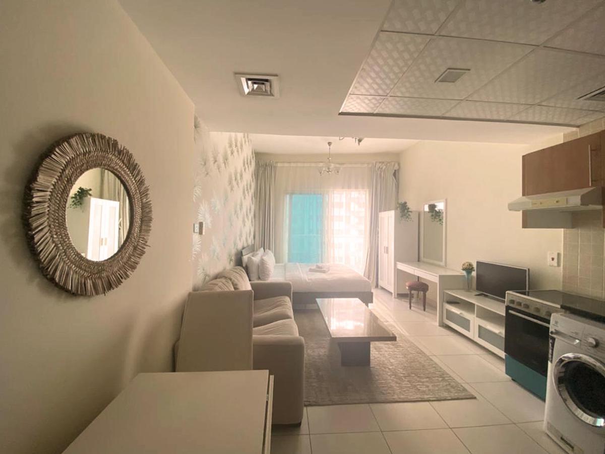 Panoramic Sea Views Studio Apartment - Marina Dubái Exterior foto